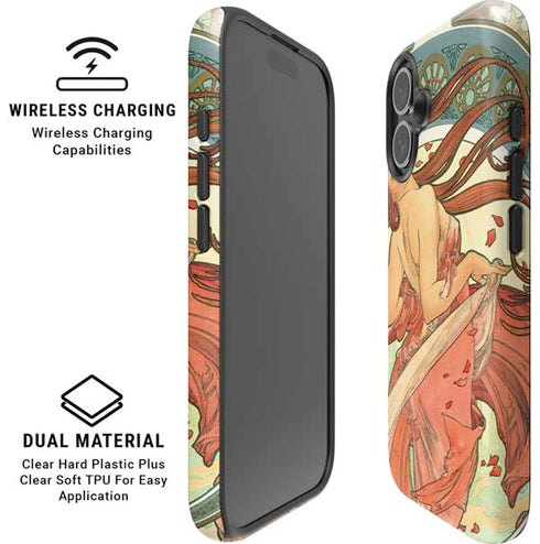 The Arts: Dance by Mucha iPhone 16 Magsafe Impact Case